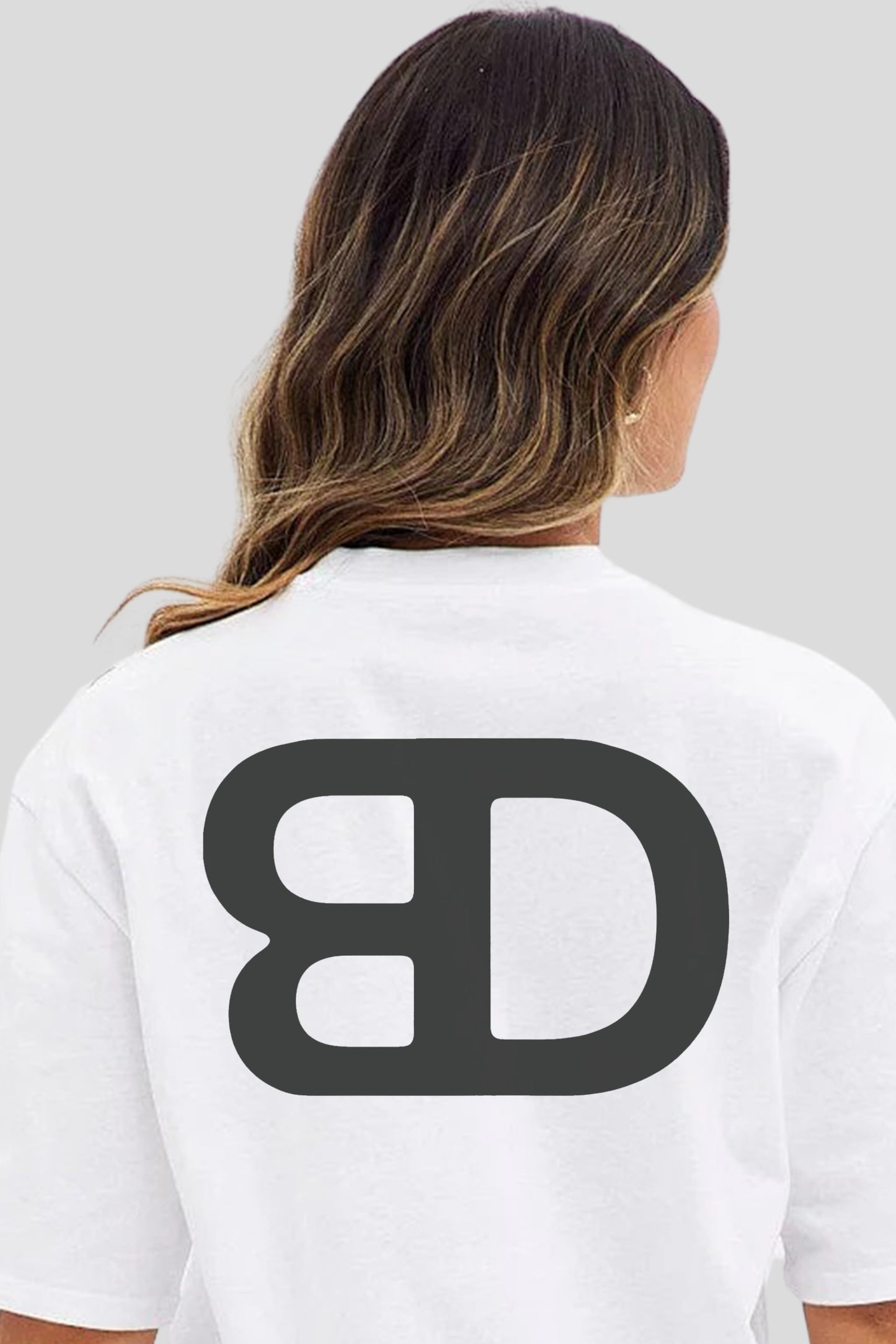 BD Oversized Tee - White