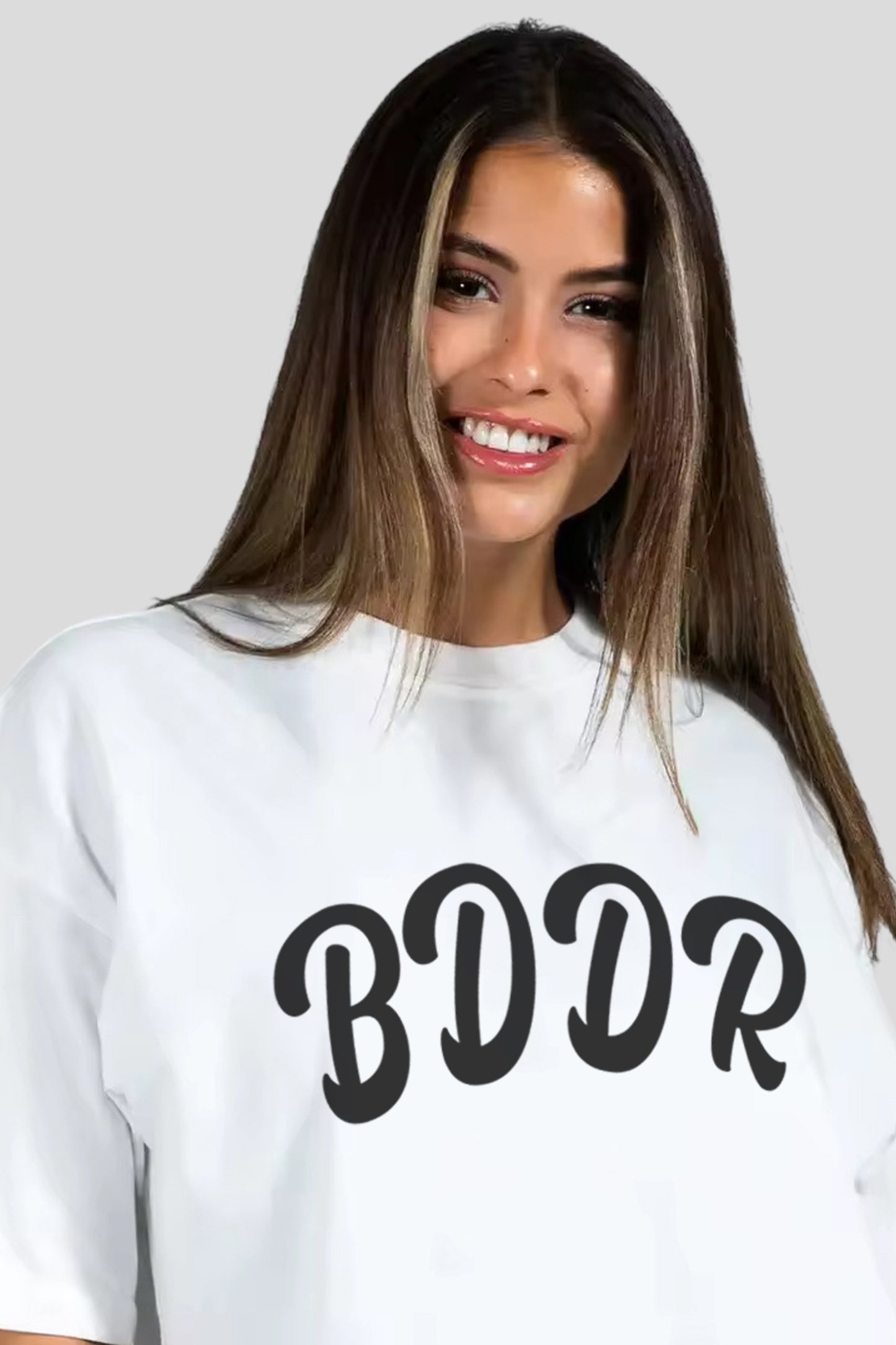 BDDR Oversized Tee - White 