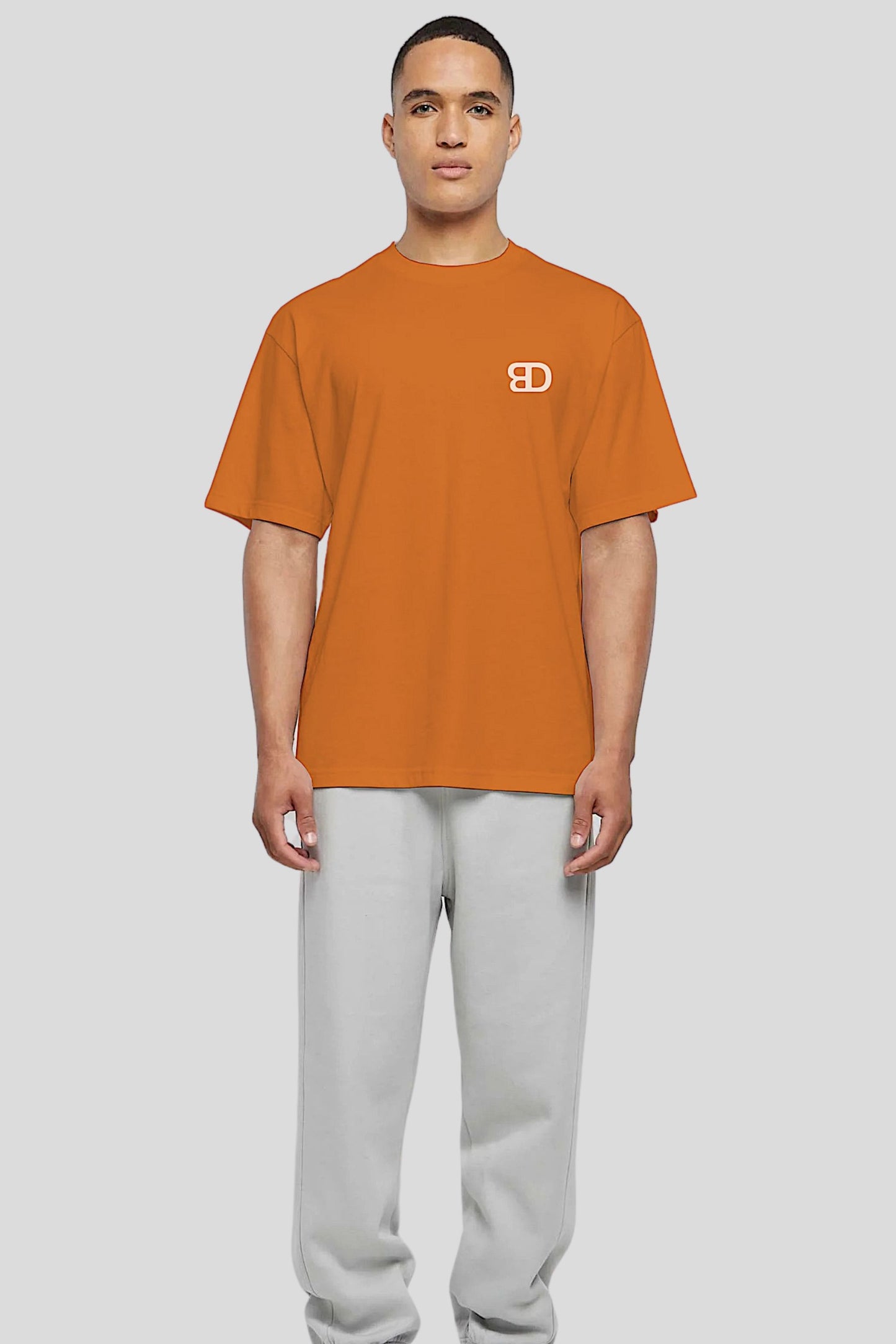 BD Basic Oversized Tee - Dayfall Orange 