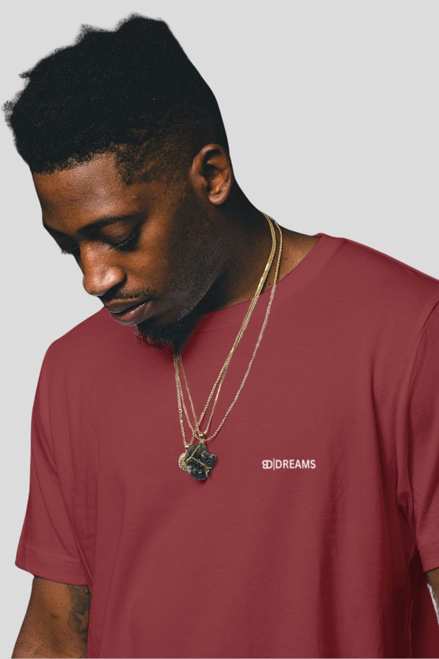 Basic Tee - Burgundy