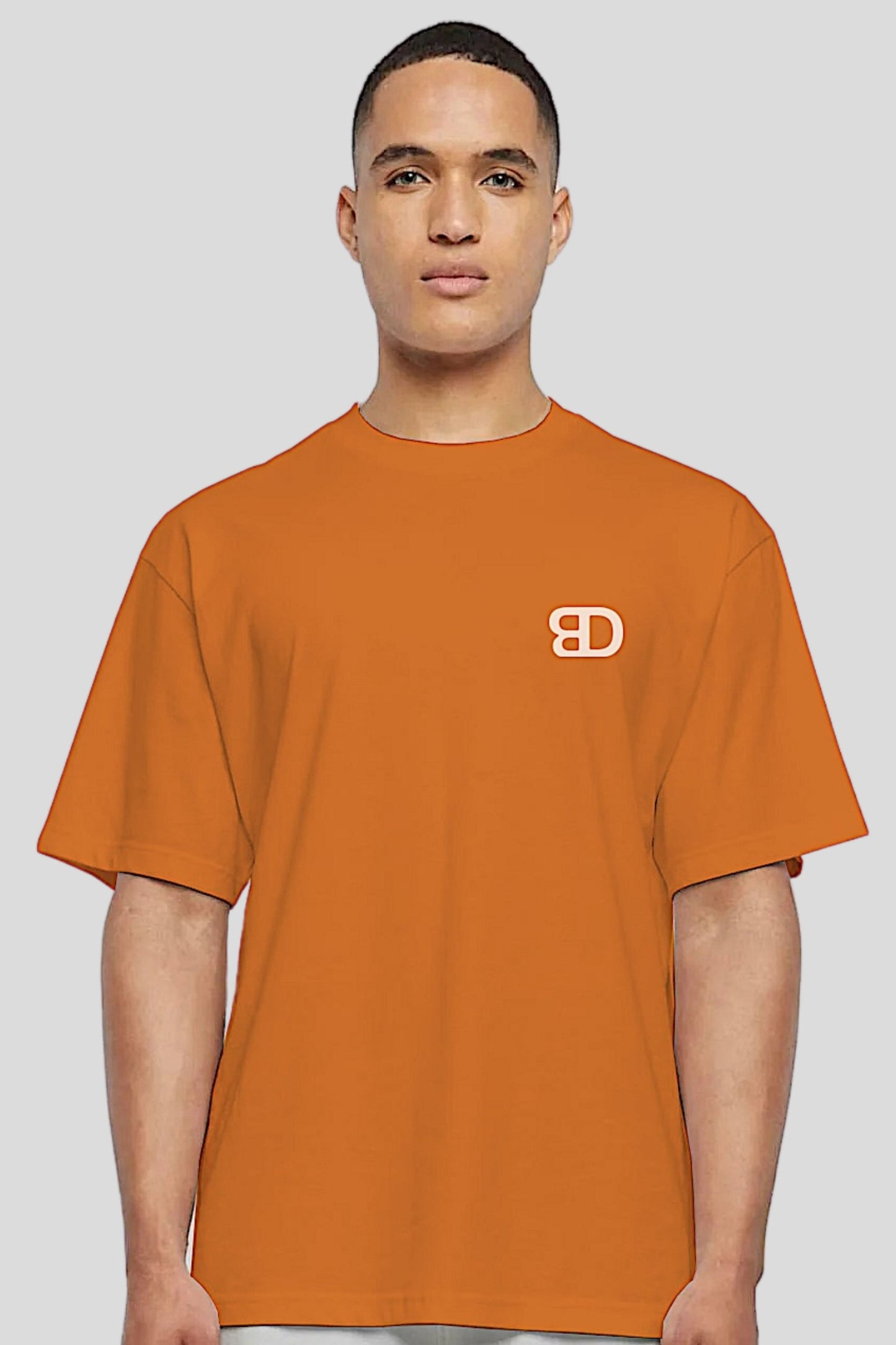 BD Basic Oversized Tee - Dayfall Orange 