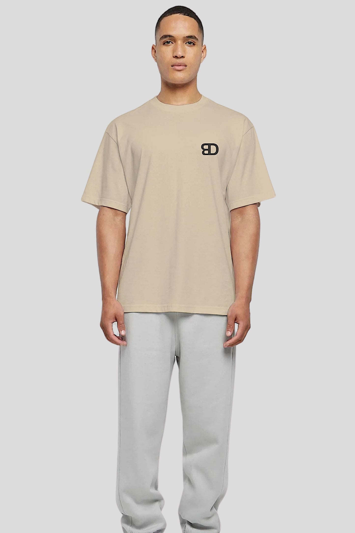 BD Basic Oversized Tee - Natural Raw 