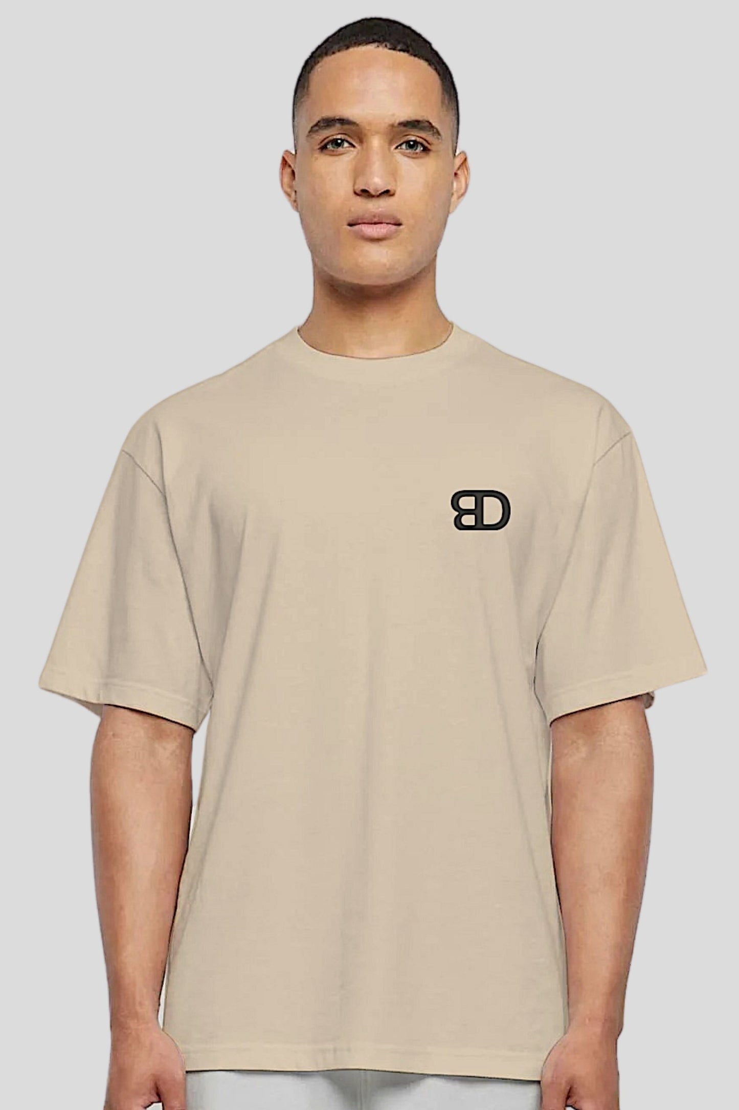 BD Basic Oversized Tee - Natural Raw 