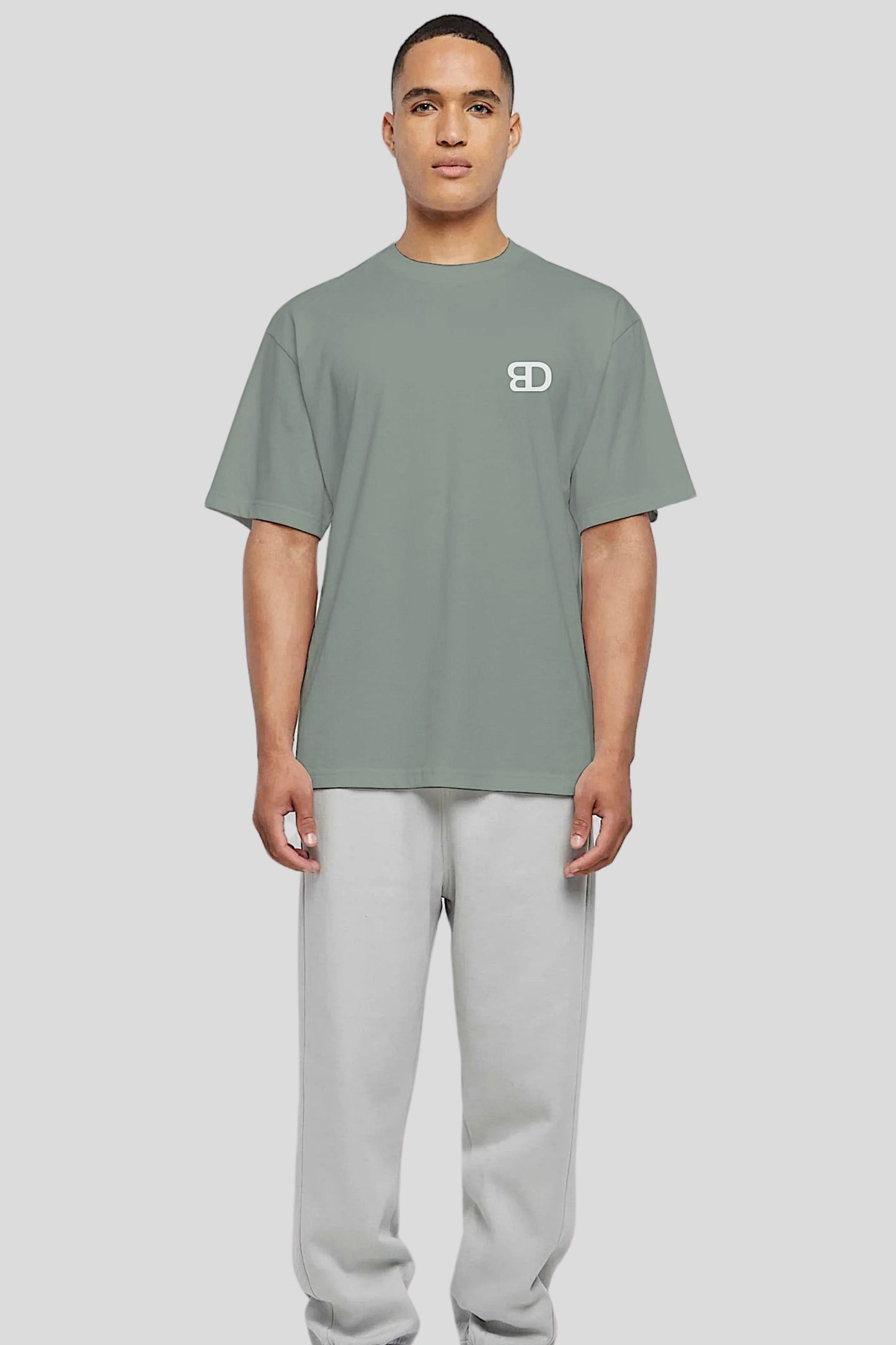 BD Basic Oversized Tee - Aloe 