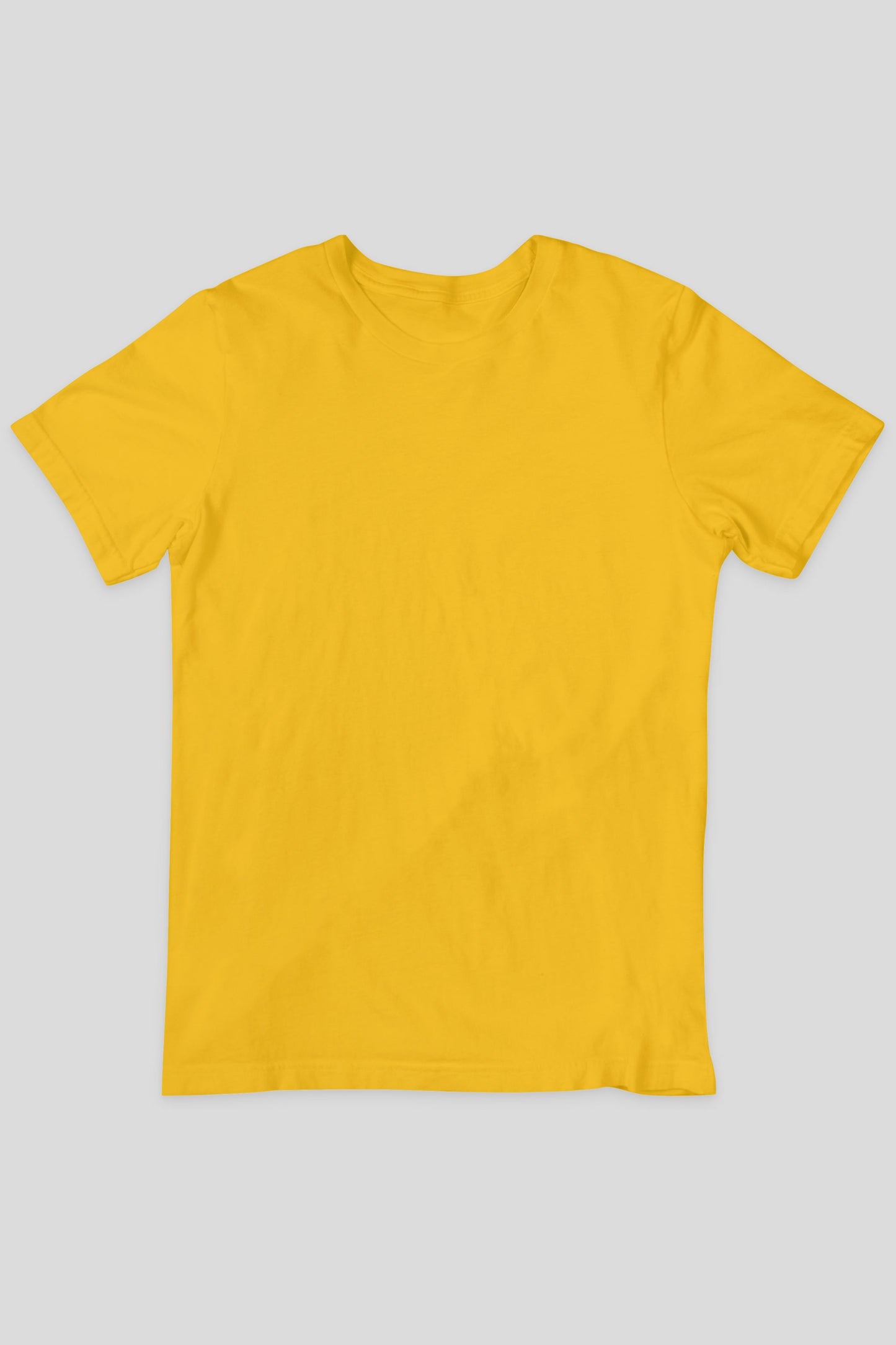 Vertical Logo Tee - Yellow