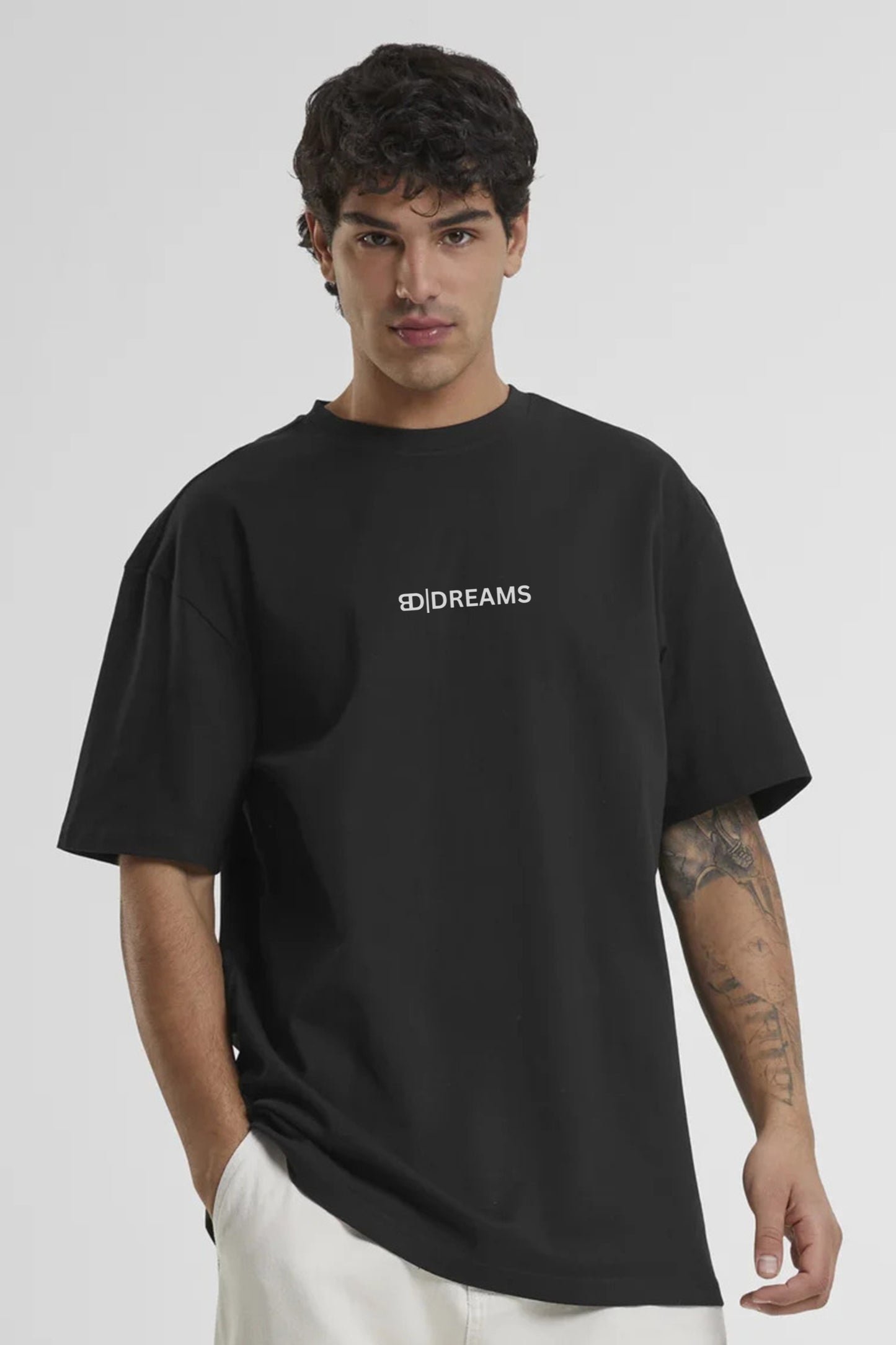 Basic Oversized Tee - Black 