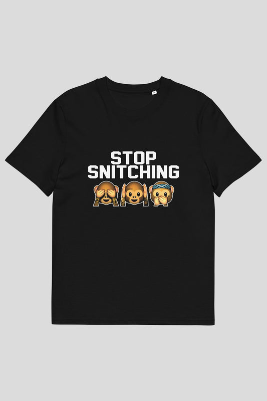 Stop Snitching Tee - Black