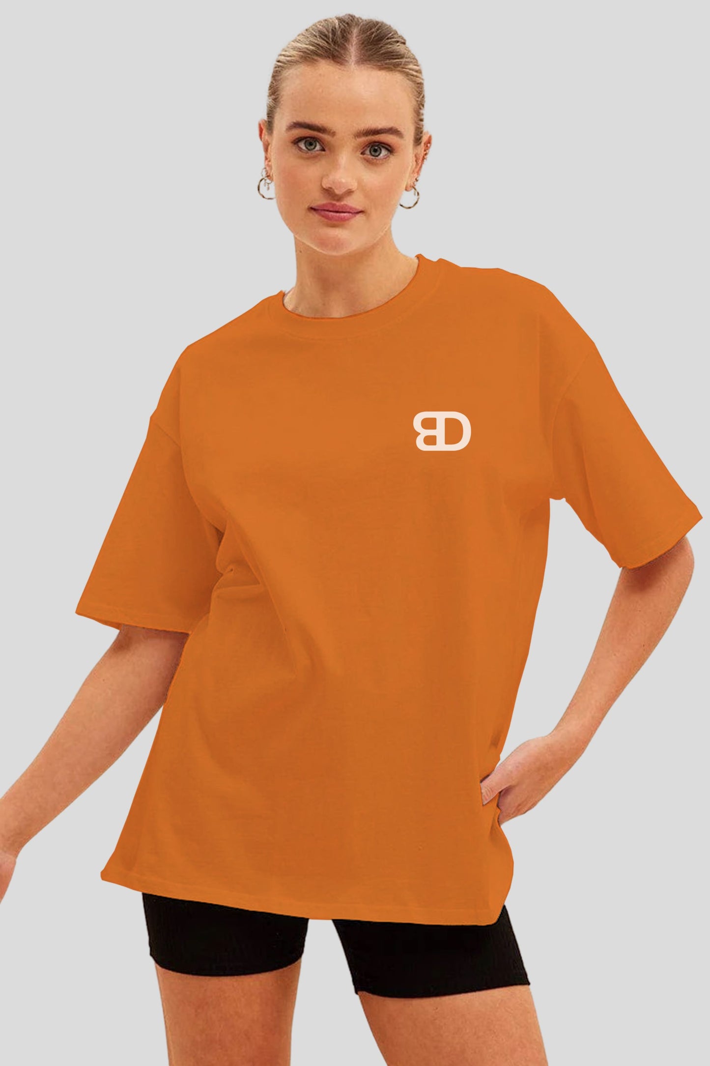 BD Basic Oversized Tee - Dayfall Orange 