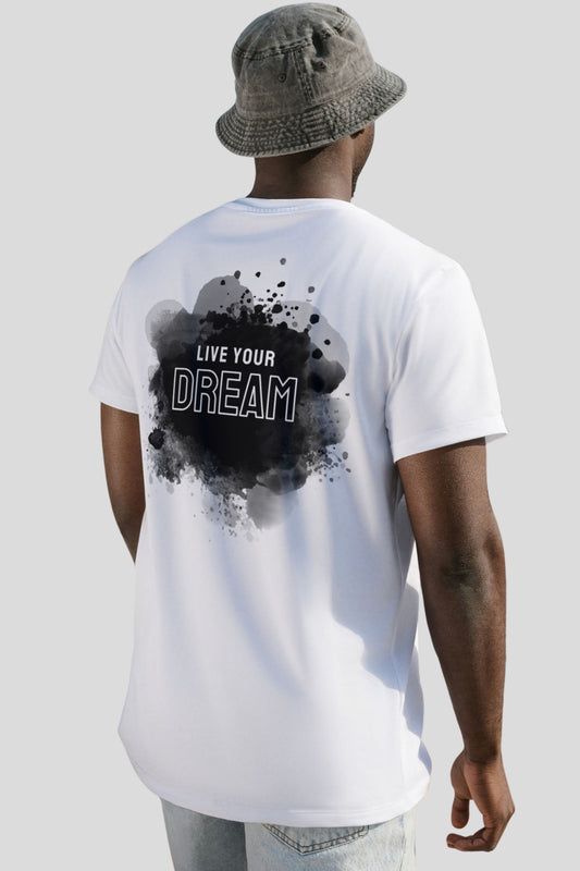 Live your Dream Tee - White 