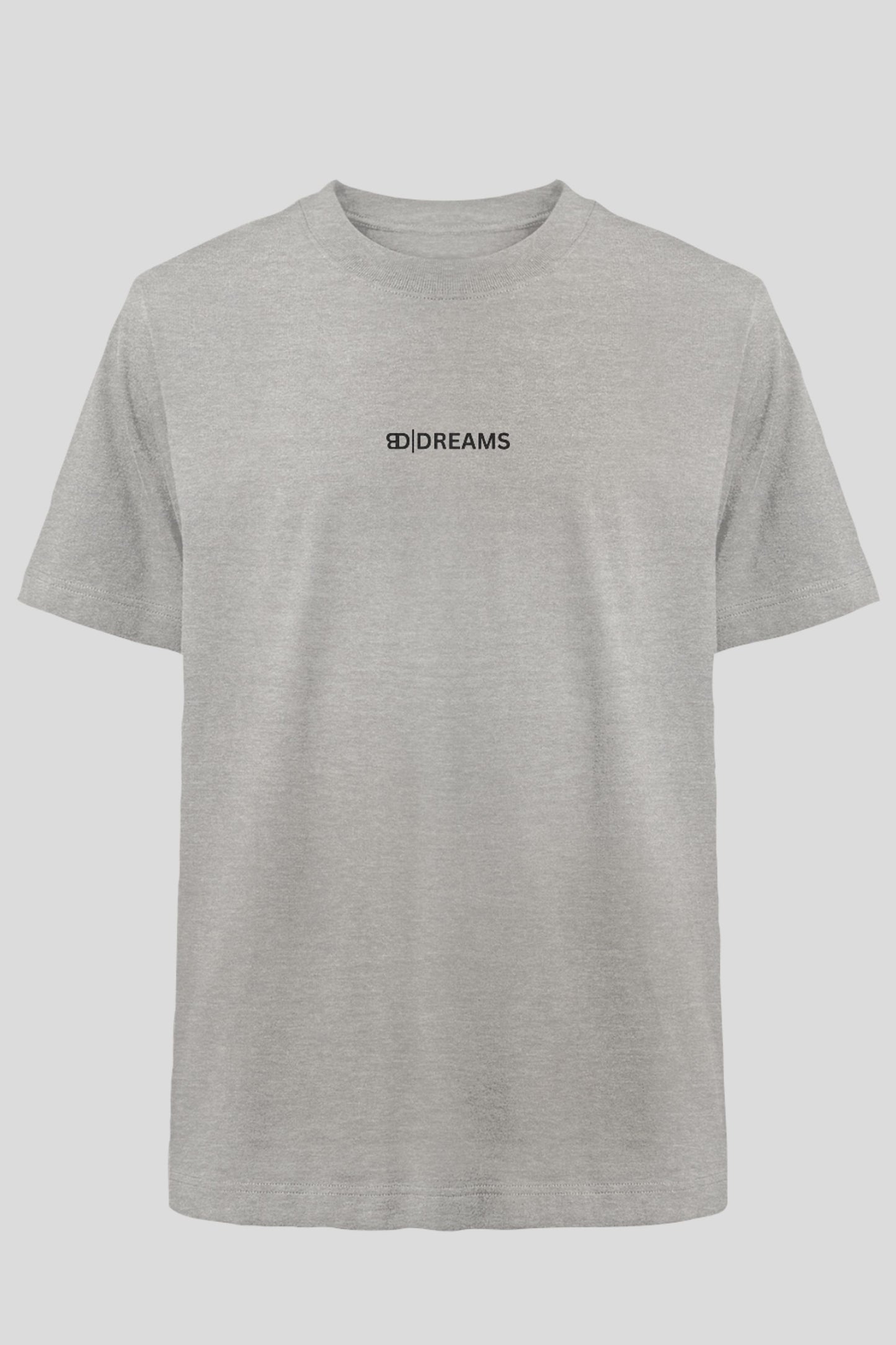 Basic Oversized Tee - Heather Grey