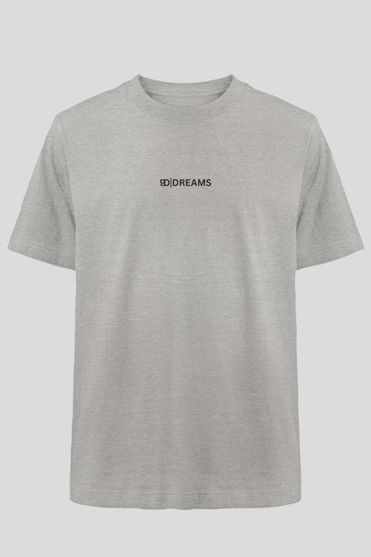 Basic Oversized Tee - Heather Grey 