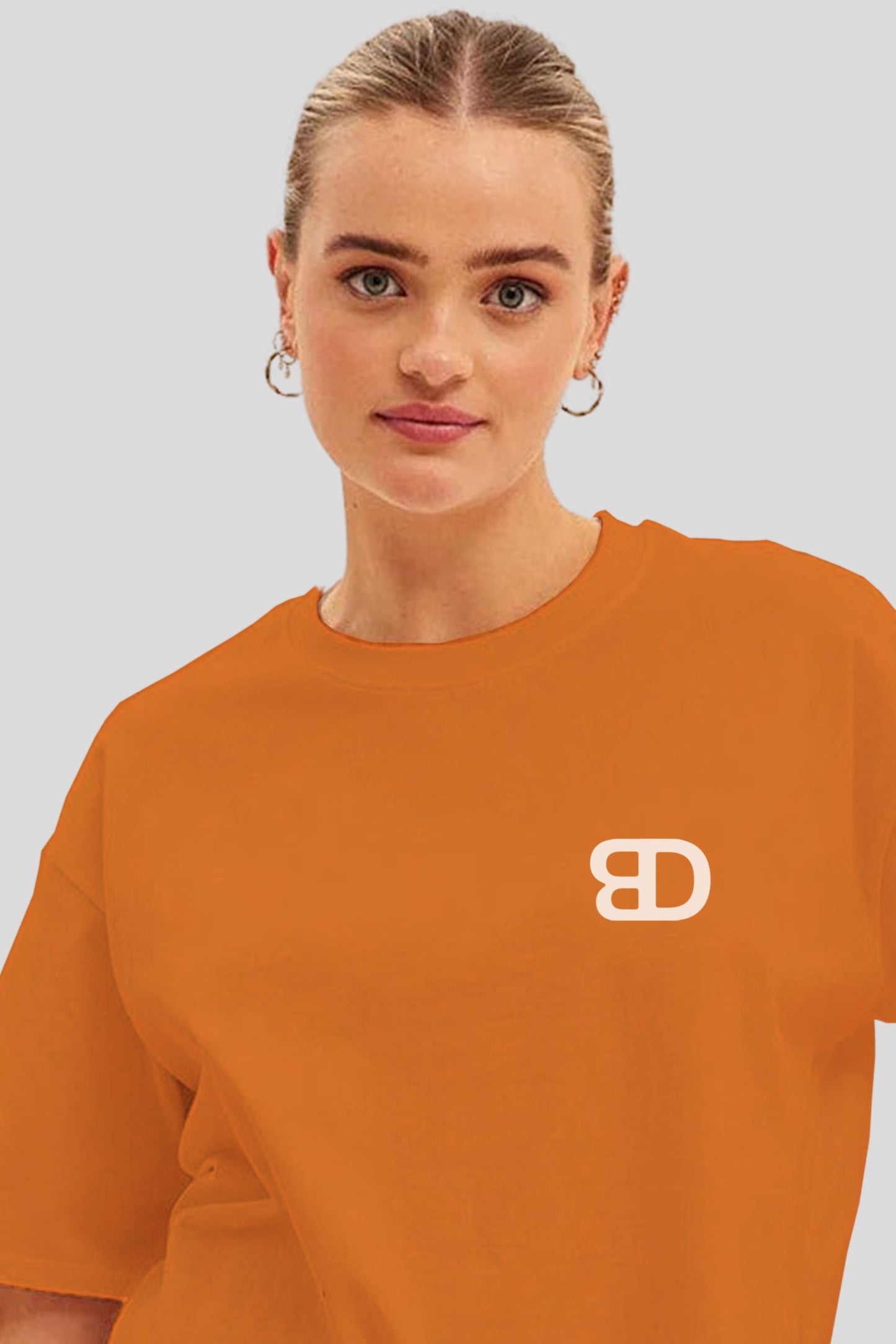 BD Basic Oversized Tee - Dayfall Orange