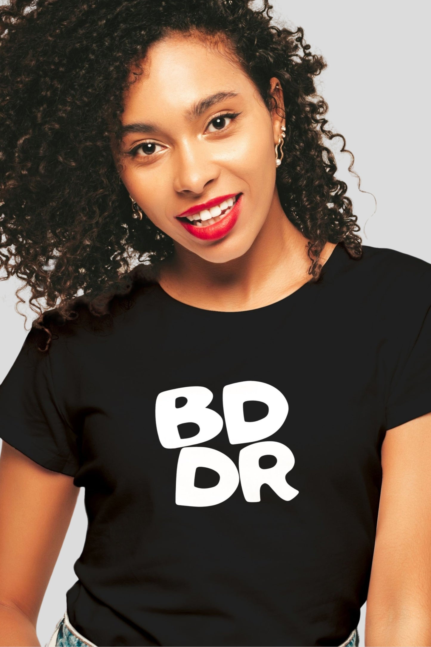 BDDR Block Tee - Black 