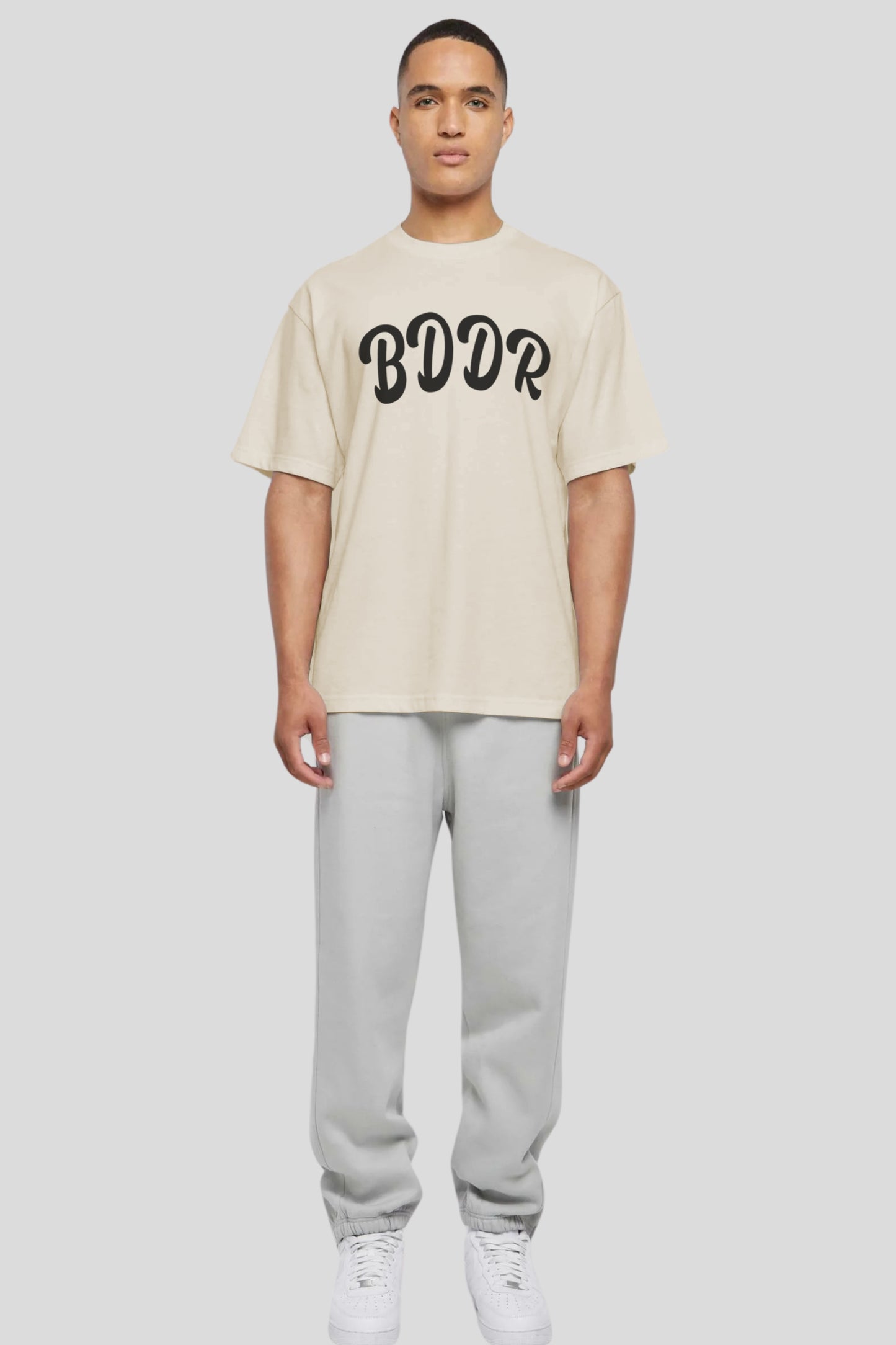 BDDR Oversized Tee - Natural Raw