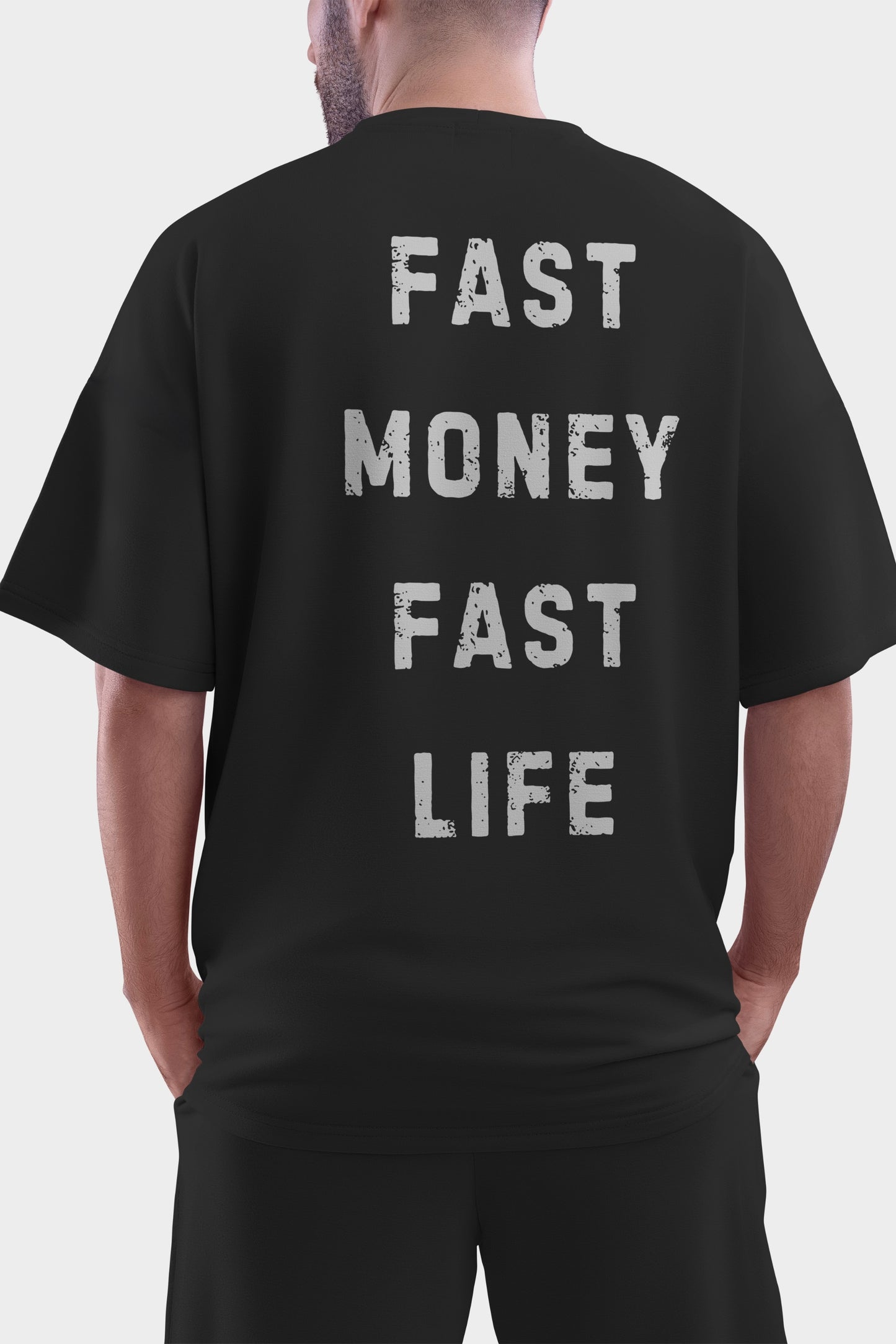 FMFL Oversized Tee - Black 