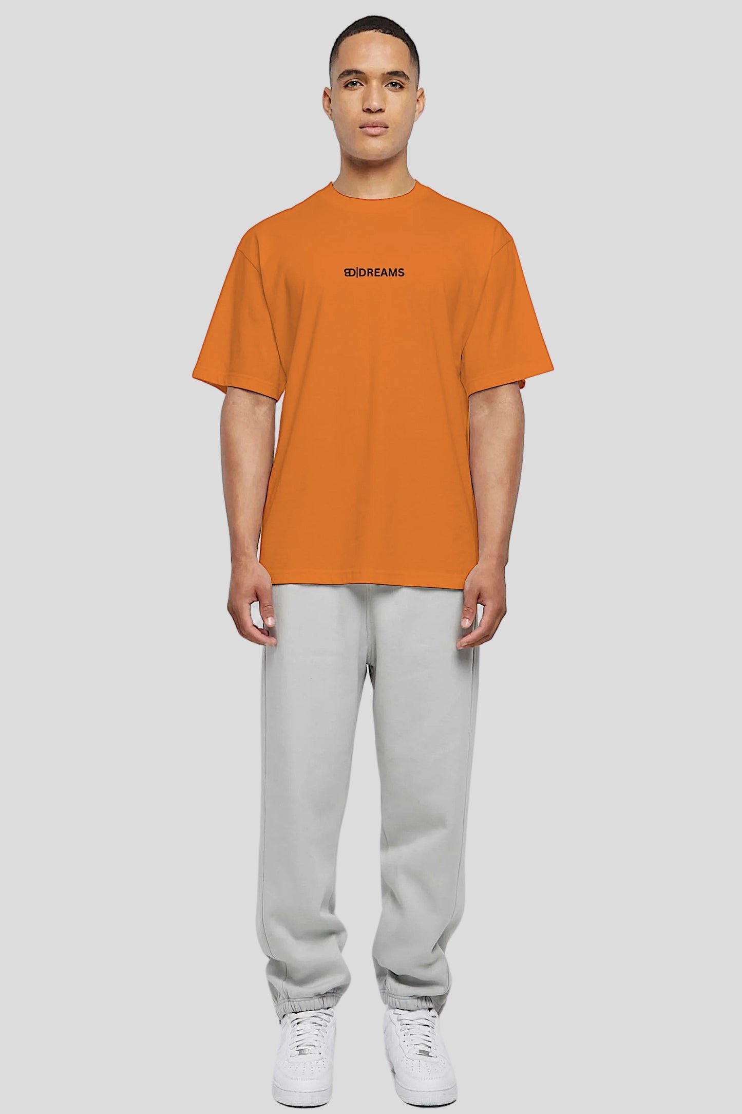 Basic Oversized Tee - Dayfall Orange