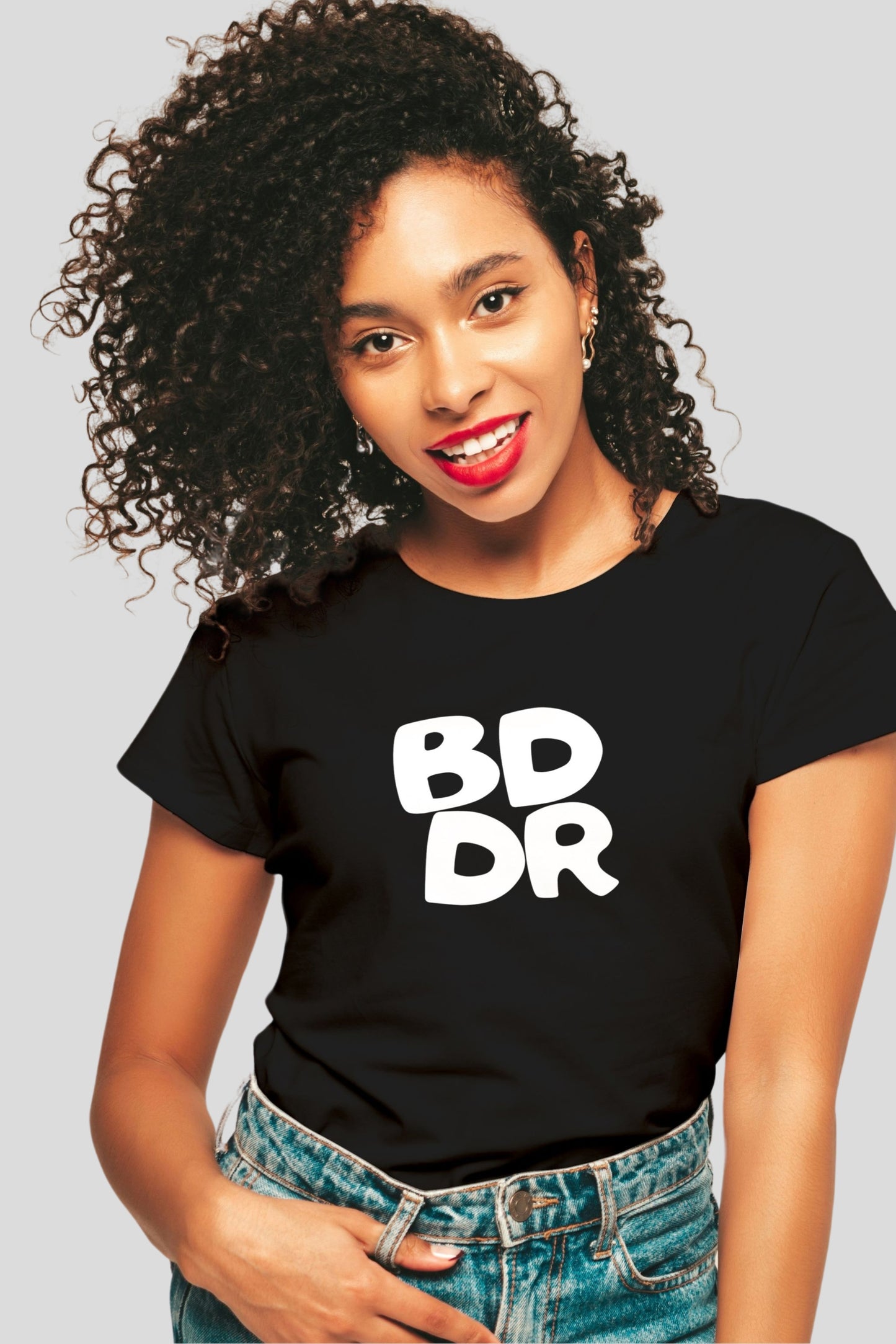 BDDR Block Tee - Black 