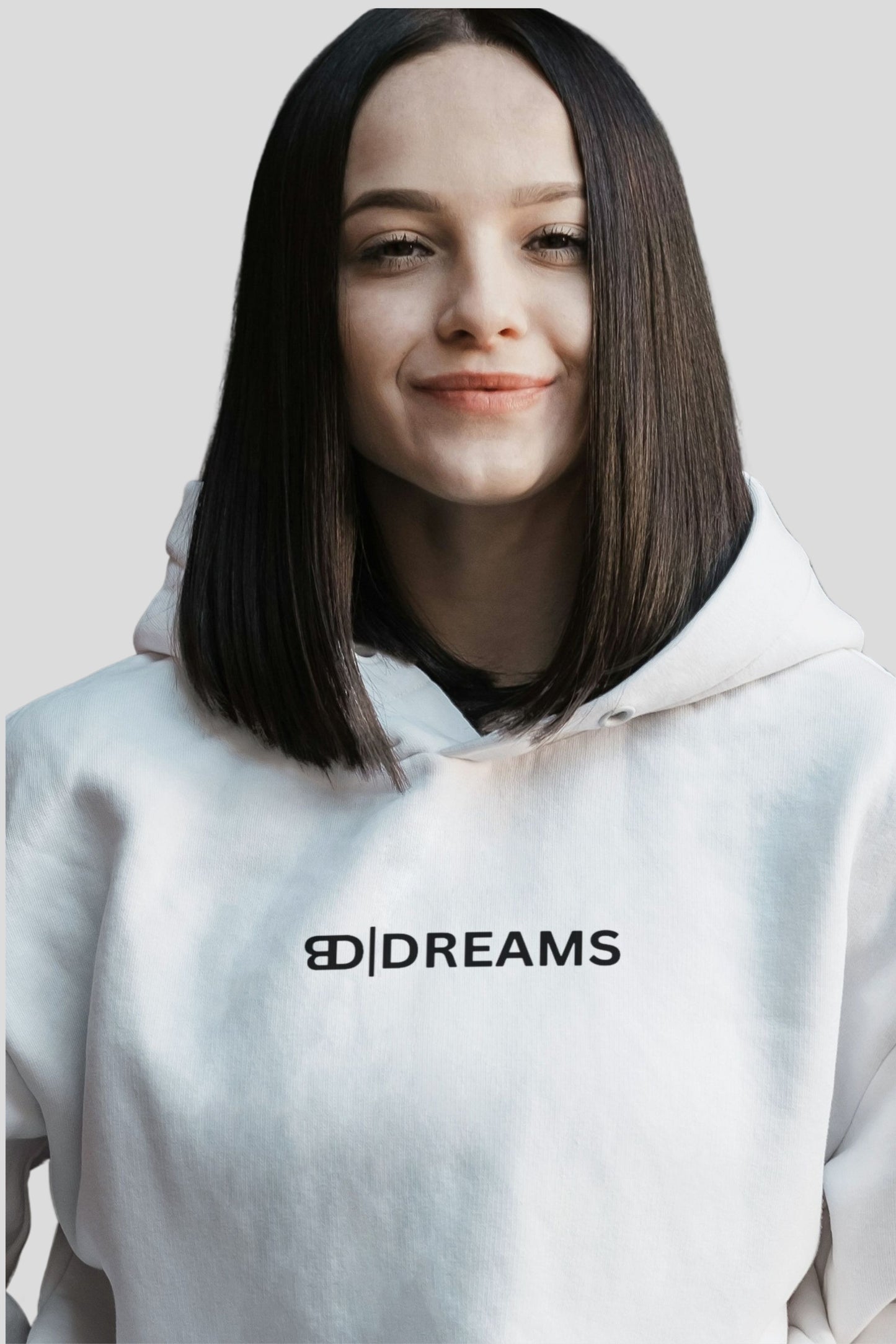 Basic Oversized Hoodie - White