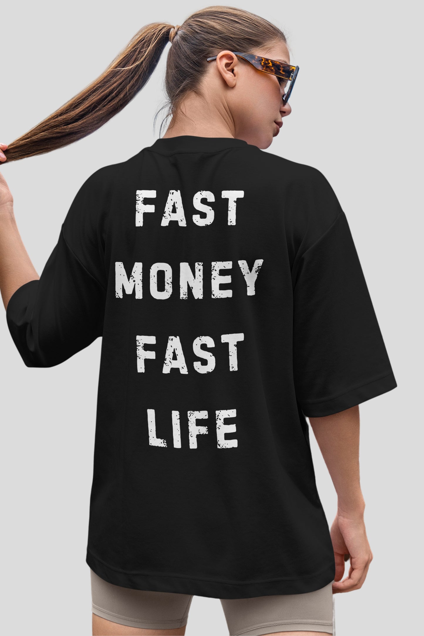 FMFL Oversized Tee - Black 