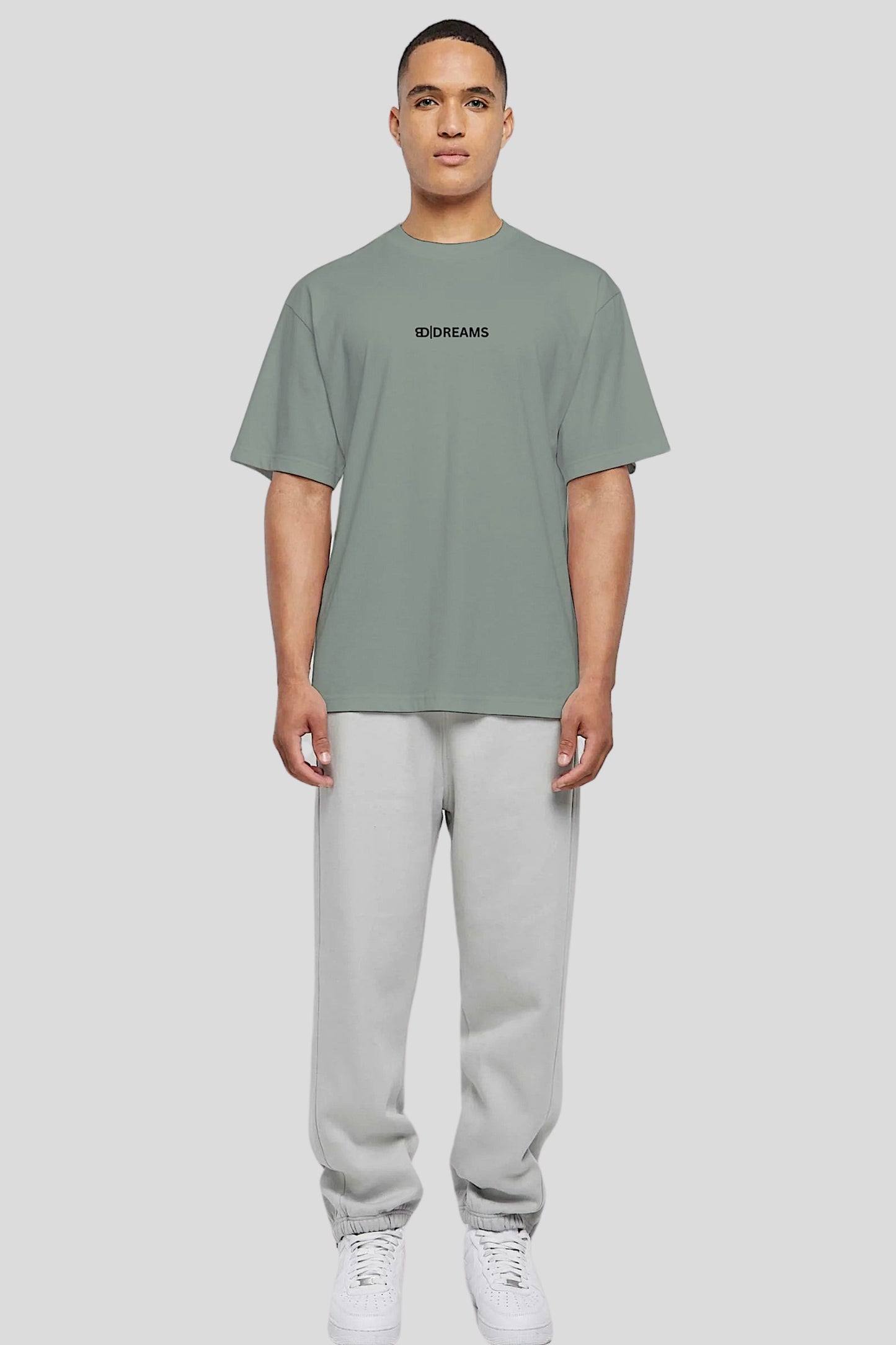 Basic Oversized Tee - Aloe 