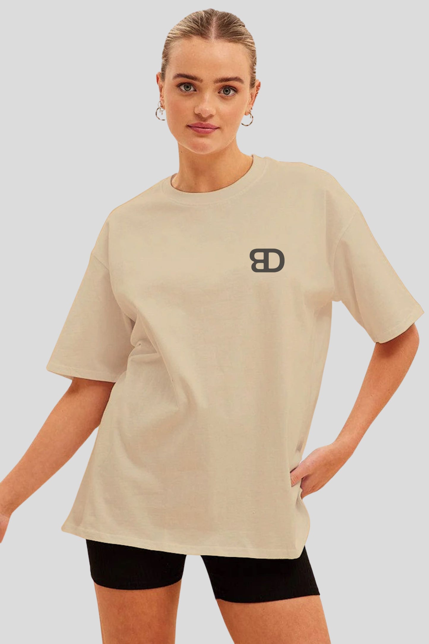 BD Basic Oversized Tee - Natural Raw 