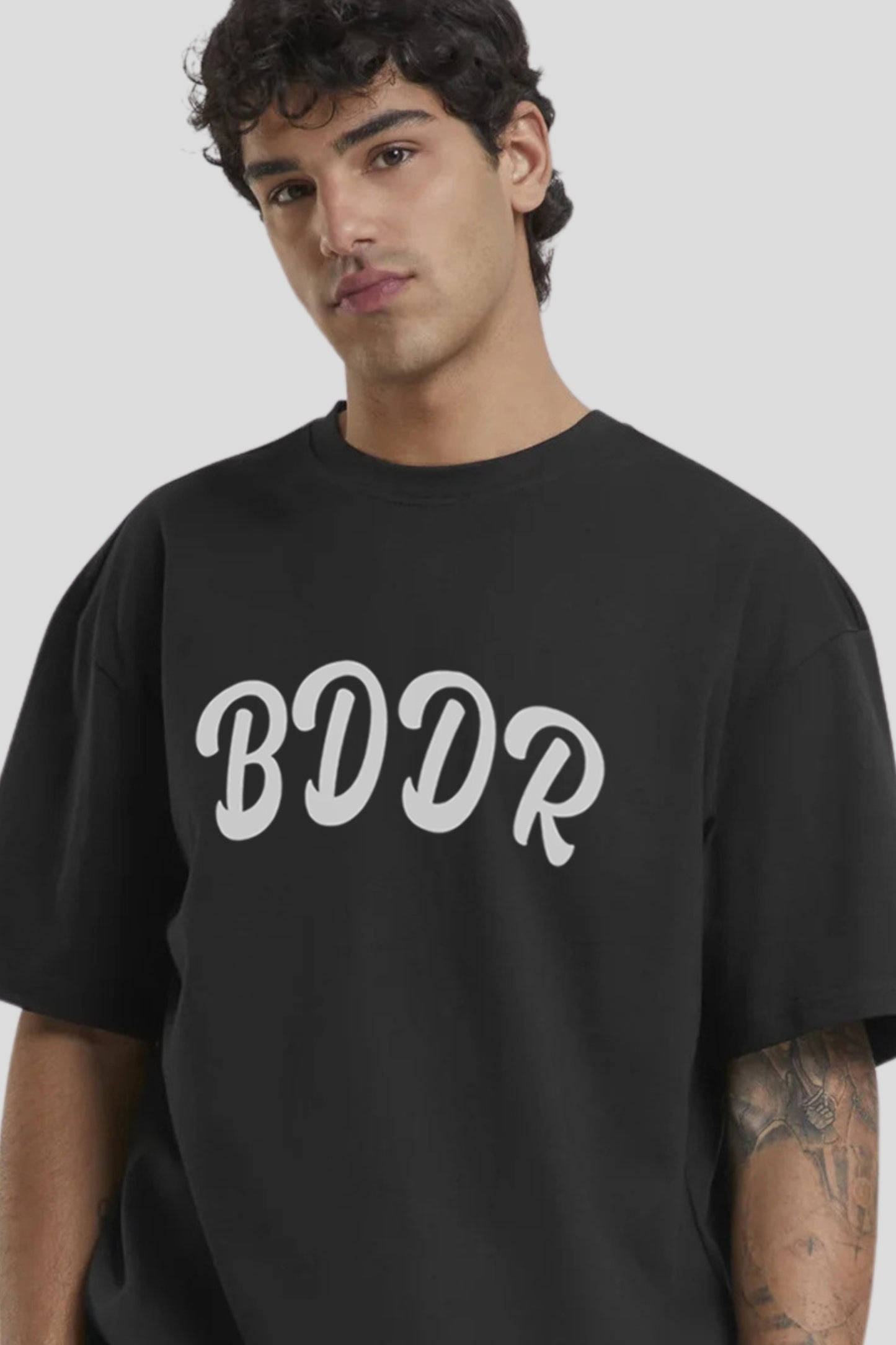 BDDR Oversized Tee - Black 