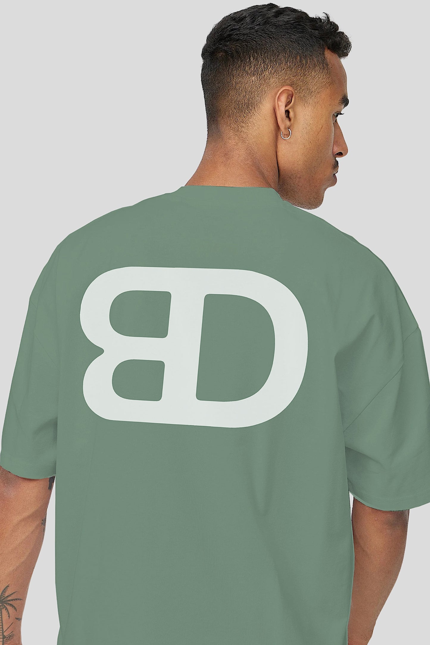 BD Oversized Tee - Aloe