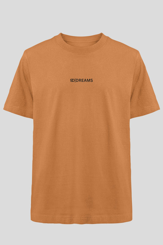 Basic Oversized Tee - Dayfall Orange