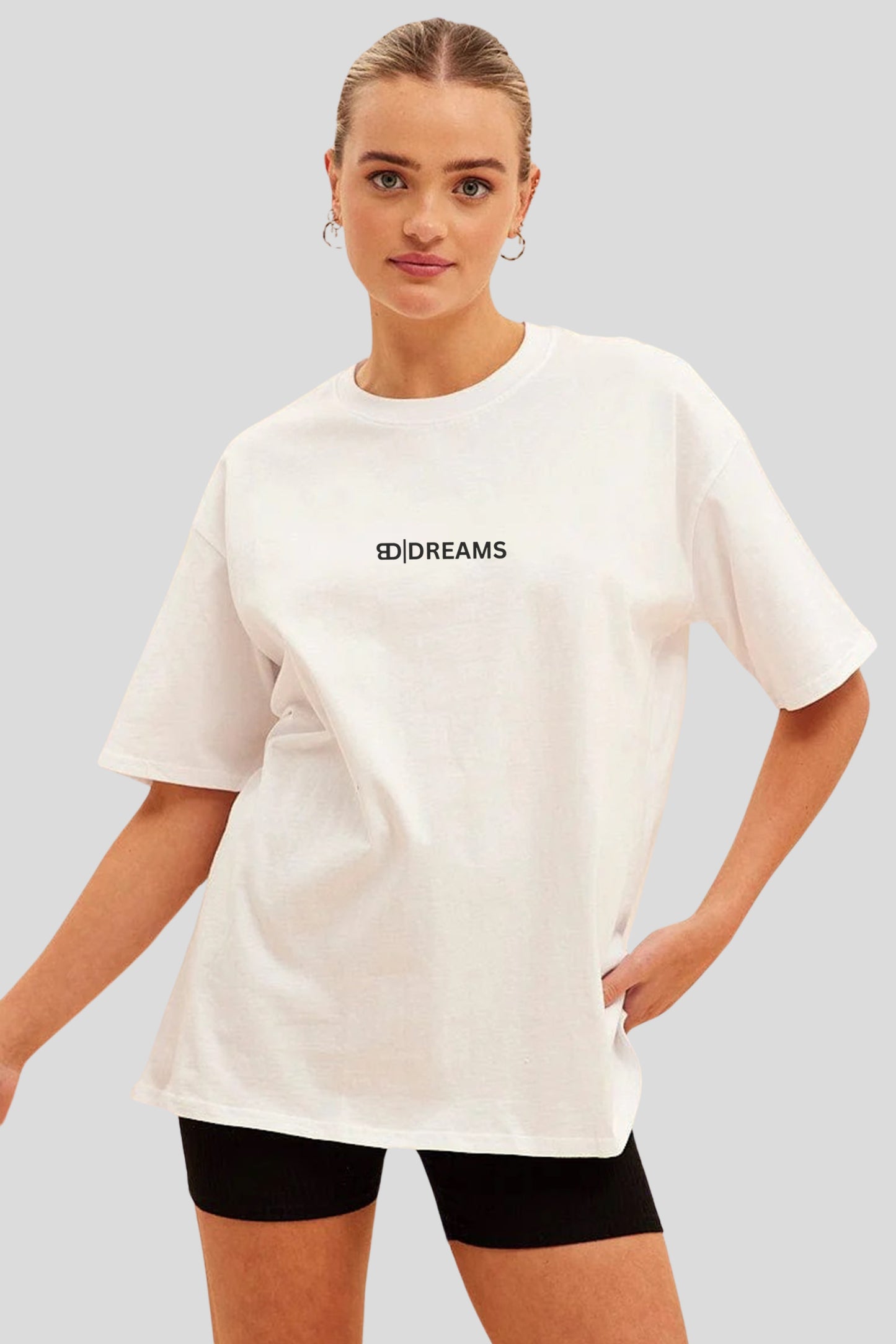 Basic Oversized Tee - White