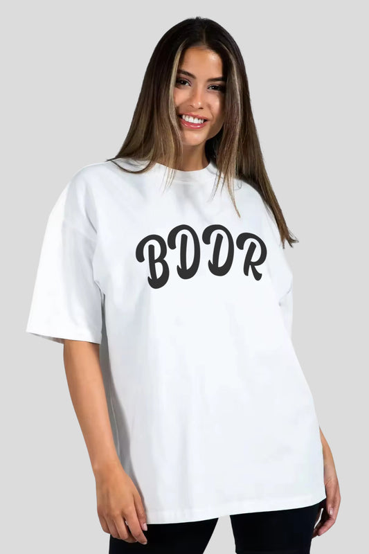 BDDR Oversized Tee - White 