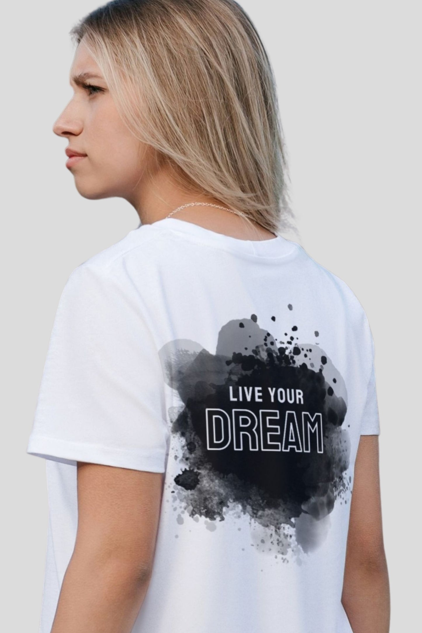 Live your Dream Tee - White 