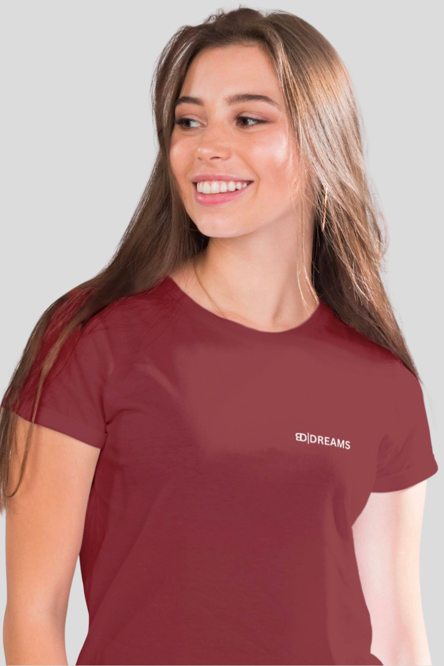 Basic Tee - Burgundy