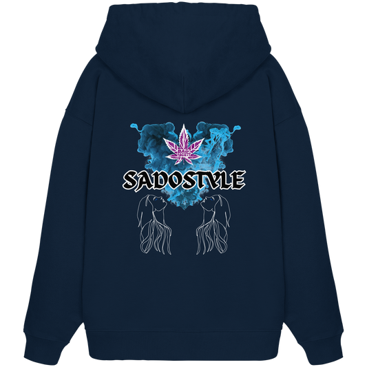 SADOSTYLE Oversized Hoodie French Navy