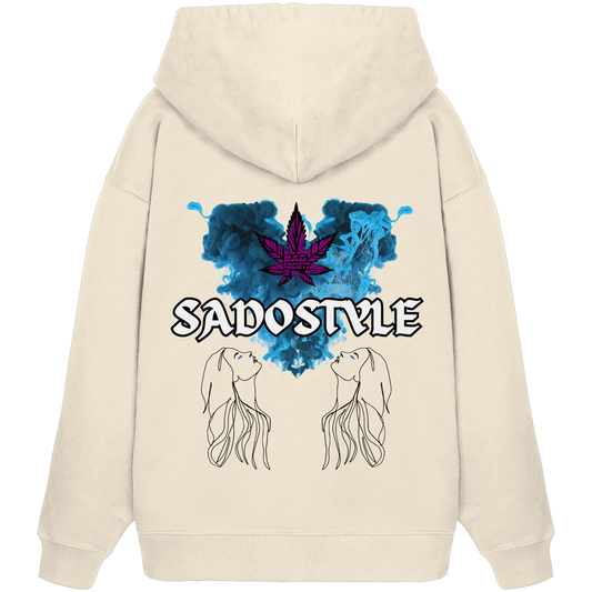 SADOSTYLE Oversized Hoodie Natural Raw