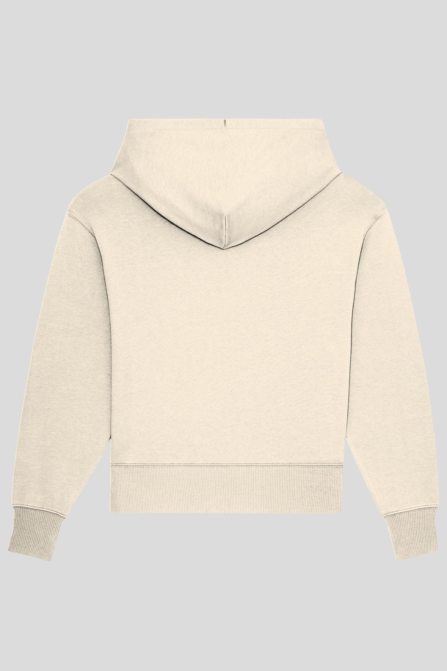 Basic Oversized Hoodie - Natural Raw