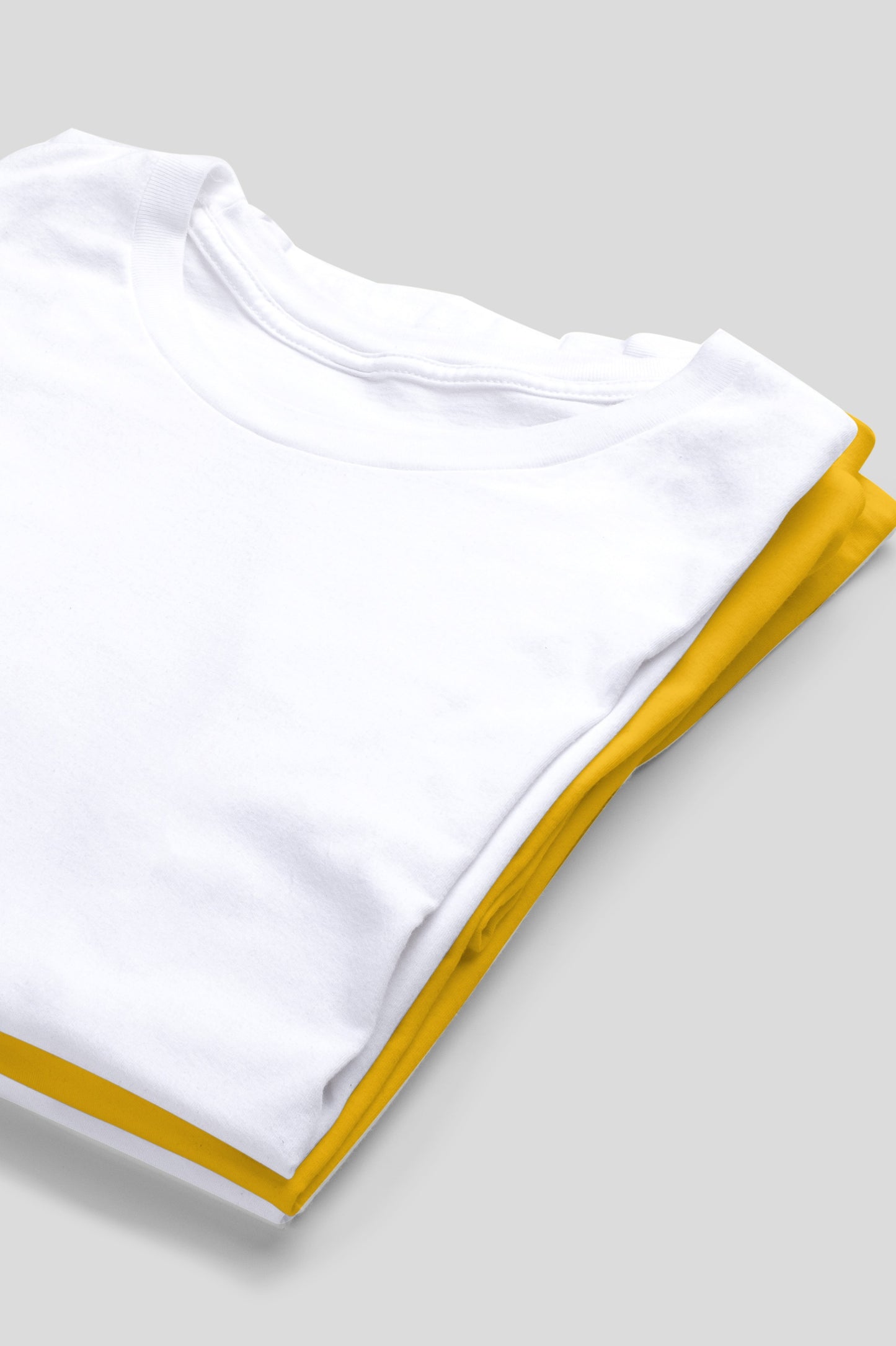 Vertical Logo Tee - White 